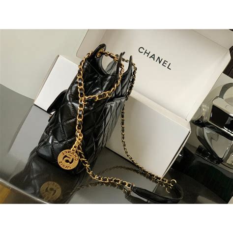 crumpled calfskin chanel bag